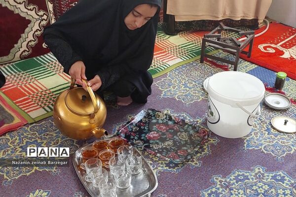 برگزاری مراسم عزاداری عاشورا در روستای جعفرآباد بوانات