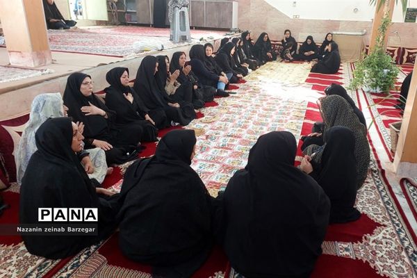 برگزاری مراسم عزاداری عاشورا در روستای جعفرآباد بوانات