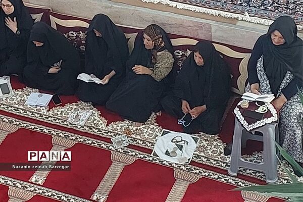 برگزاری مراسم عزاداری عاشورا در روستای جعفرآباد بوانات