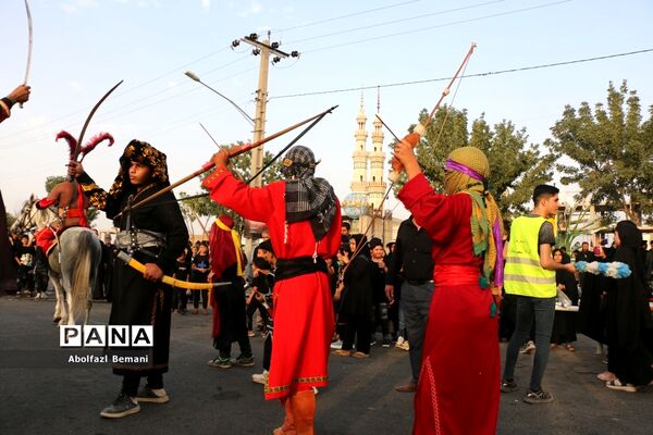 حرکت کاروان اسرا با عنوان «قافله غریبان نینوا» در جمکران