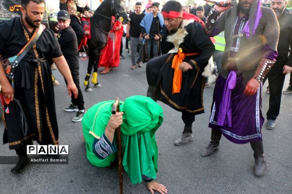 حرکت کاروان اسرا با عنوان «قافله غریبان نینوا» در جمکران
