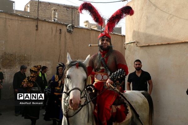 حرکت کاروان اسرا با عنوان «قافله غریبان نینوا» در جمکران