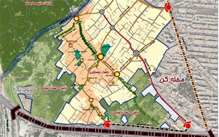 طرح بازآفرینی بافت ارزشمند روستایی کن تصویب شد