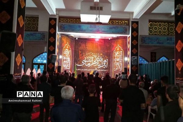 مراسم شب‌های محرم در حرم مطهر علی بن حمزه (ع)