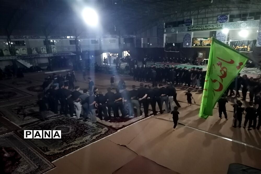 مراسم عزاداری شام غریبان در خاتم