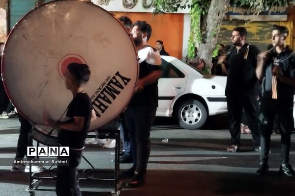 شب عاشورا در حرم مطهر احمد بن موسی کاظم(ع) شاهچراغ