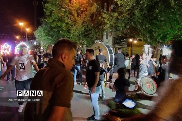 شب عاشورا در حرم مطهر احمد بن موسی کاظم(ع) شاهچراغ