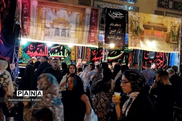 شب عاشورا در حرم مطهر احمد بن موسی کاظم(ع) شاهچراغ