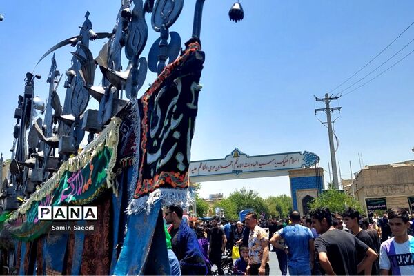 سوگواری عاشورای سرور شهیدان با حضور هیات‌های مذهبی در شیراز