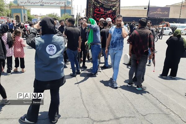 سوگواری عاشورای سرور شهیدان با حضور هیات‌های مذهبی در شیراز