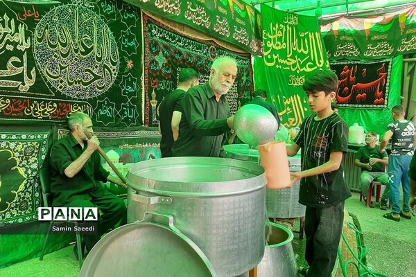 سوگواری عاشورای سرور شهیدان با حضور هیات‌های مذهبی در شیراز