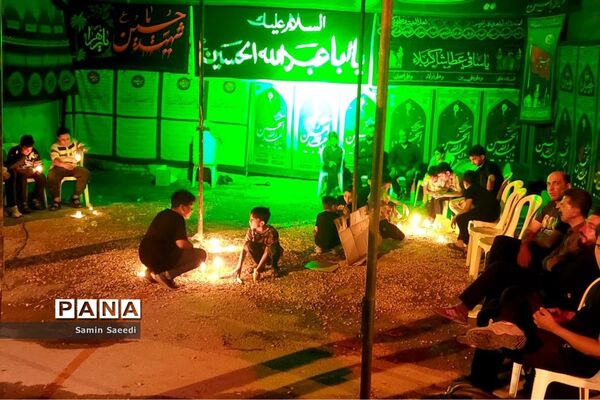 سوگواری شام غریبان حسینی در حسینیه ثارالله شیراز