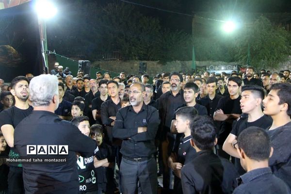 عزاداری مردم روستای ده بالای تفت در تاسوعا و عاشورای حسینی