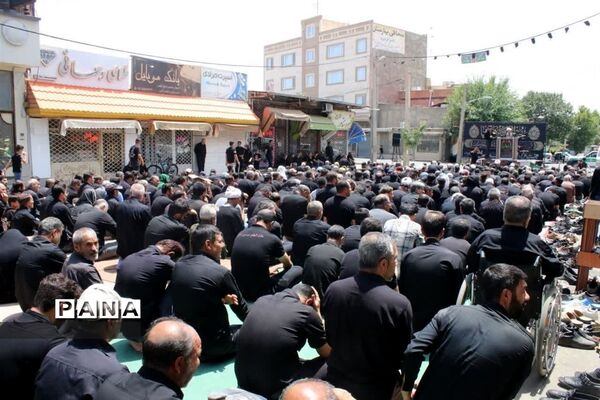 حضور گسترده مردم خرمدره در مراسم عزاداری عاشورای حسینی