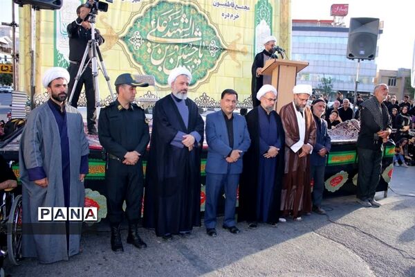 حضور گسترده مردم خرمدره در مراسم عزاداری عاشورای حسینی