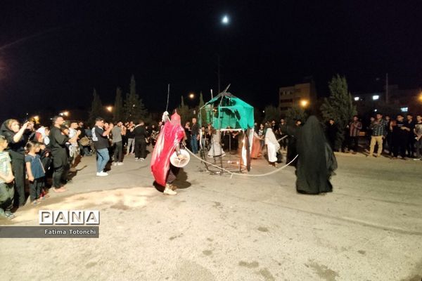 مراسم تعزیۀ خیمه‌سوزانی شام غریبان در شیراز