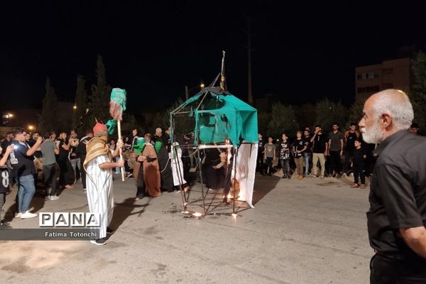 مراسم تعزیۀ خیمه‌سوزانی شام غریبان در شیراز
