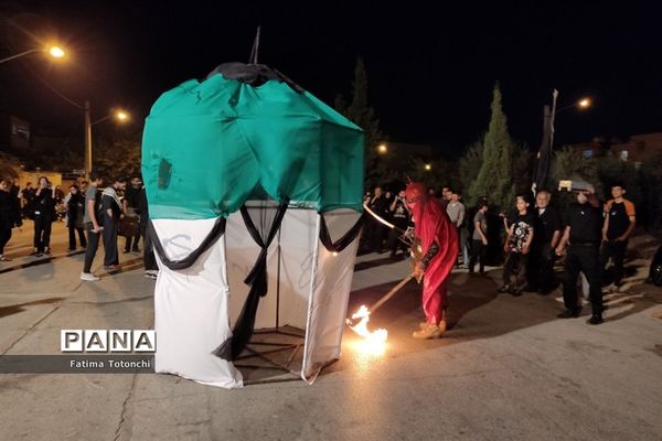 مراسم تعزیۀ خیمه‌سوزانی شام غریبان در شیراز