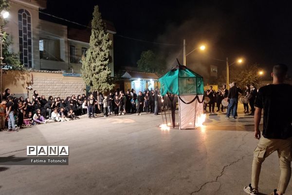 مراسم تعزیۀ خیمه‌سوزانی شام غریبان در شیراز