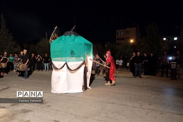 مراسم تعزیۀ خیمه‌سوزانی شام غریبان در شیراز