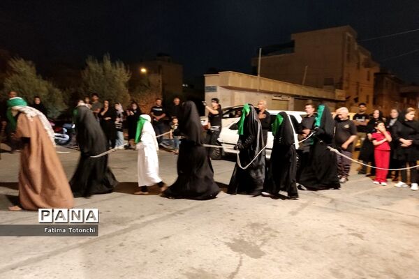 مراسم تعزیۀ خیمه‌سوزانی شام غریبان در شیراز