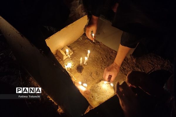 مراسم تعزیۀ خیمه‌سوزانی شام غریبان در شیراز