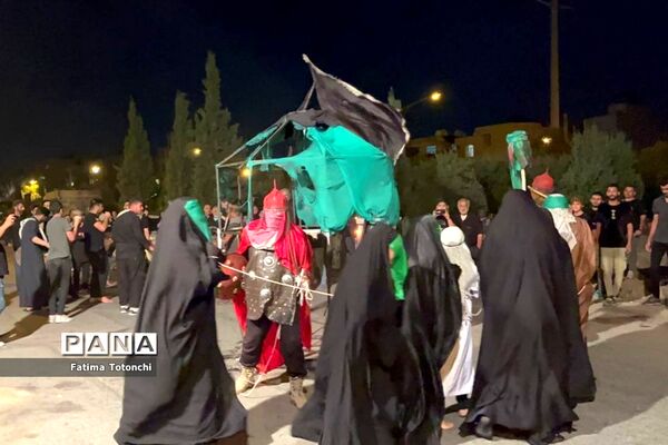 مراسم تعزیۀ خیمه‌سوزانی شام غریبان در شیراز