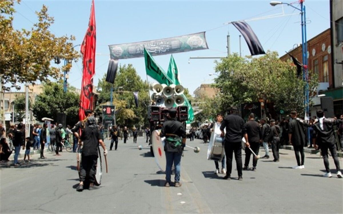 عزاداری عصر عاشورا در ارومیه/فیلم