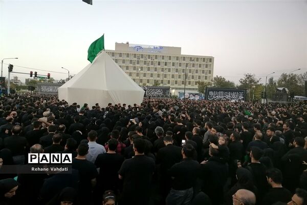 مراسم خیمه‌سوزان در مشهد