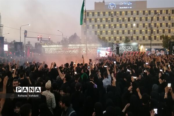 مراسم خیمه‌سوزان در مشهد