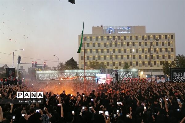 مراسم خیمه‌سوزان در مشهد