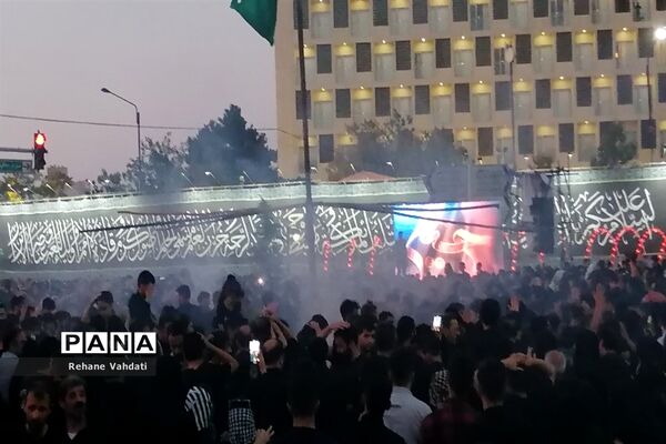 مراسم خیمه‌سوزان در مشهد