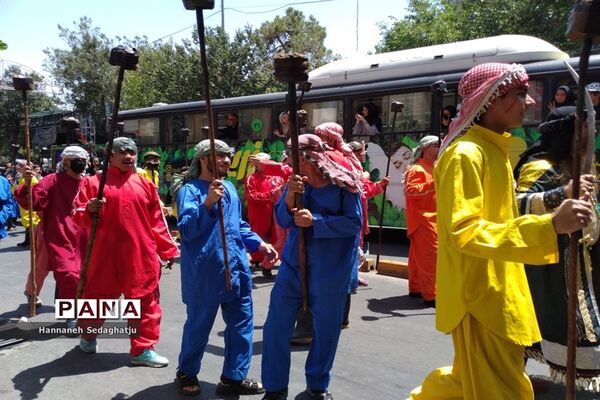 برگزاری تعزیه واقعه عاشورا در شیراز