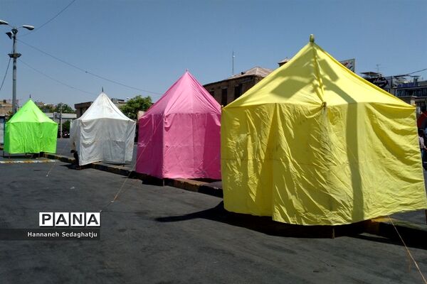 برگزاری تعزیه واقعه عاشورا در شیراز