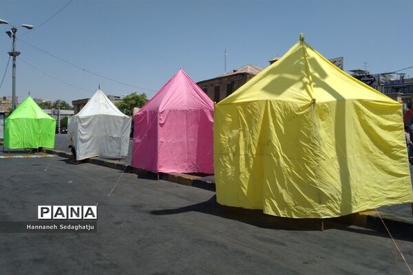برگزاری تعزیه واقعه عاشورا در شیراز