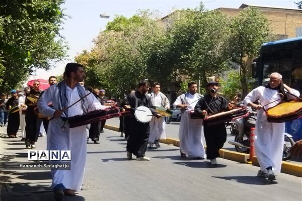 برگزاری تعزیه واقعه عاشورا در شیراز