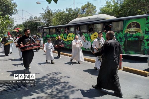 برگزاری تعزیه واقعه عاشورا در شیراز