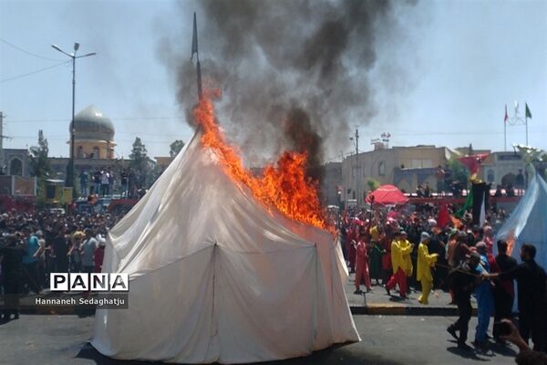 برگزاری تعزیه واقعه عاشورا در شیراز