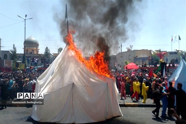 برگزاری تعزیه واقعه عاشورا در شیراز
