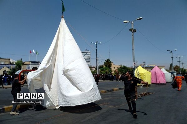 برگزاری تعزیه واقعه عاشورا در شیراز
