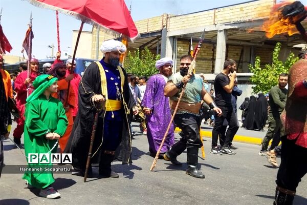 برگزاری تعزیه واقعه عاشورا در شیراز