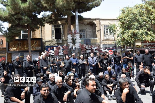 سنت عَلَم‌کشی به یاد علمدار دشت نینوا در تربت حیدریه