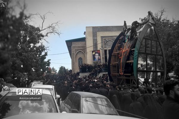 آیین نخل‌برداری علی‌آباد پیشکوه تفت