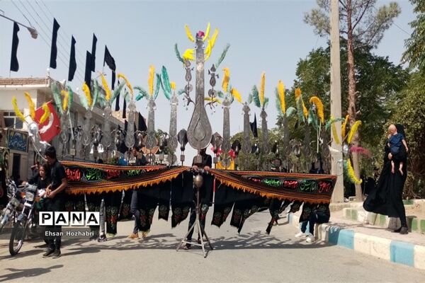 مراسم عزاداری حسینی در فدافن‌ کاشمر