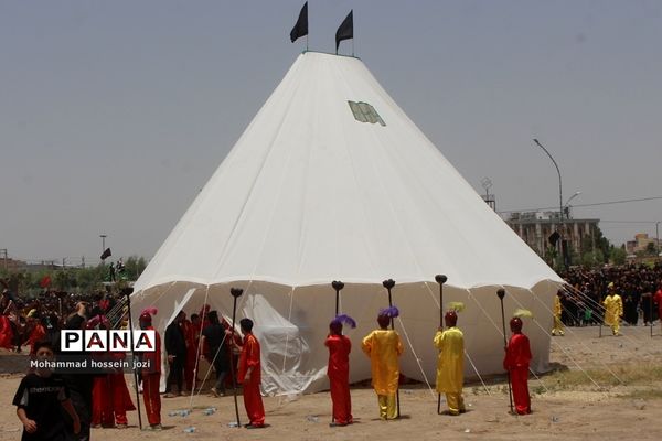 مراسم خیمه‌سوزی روز عاشورا در جمکران