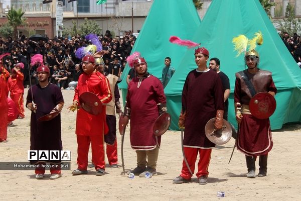 مراسم خیمه‌سوزی روز عاشورا در جمکران
