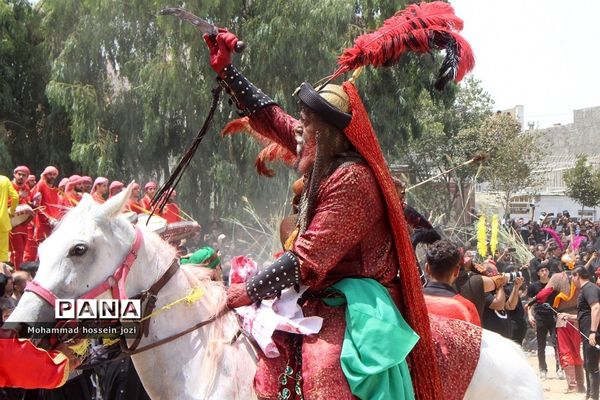 مراسم خیمه‌سوزی روز عاشورا در جمکران