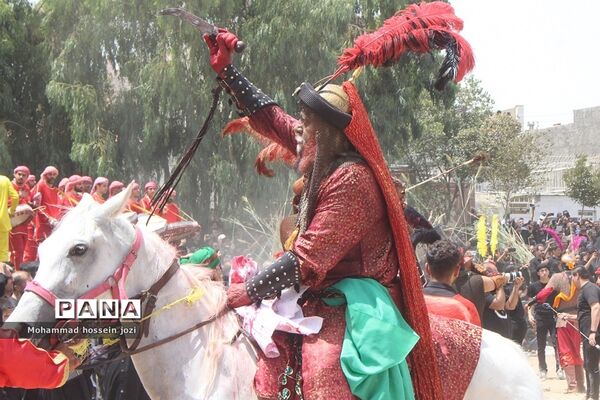مراسم خیمه‌سوزی روز عاشورا در جمکران