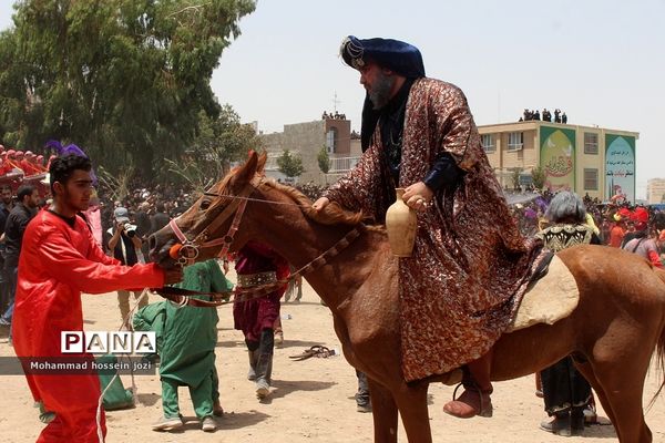 مراسم خیمه‌سوزی روز عاشورا در جمکران