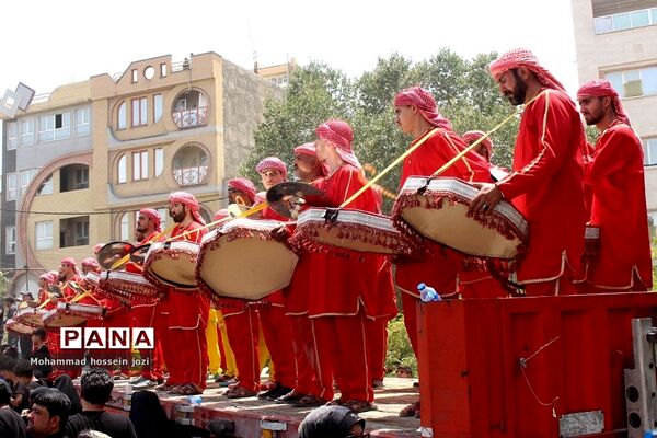 مراسم خیمه‌سوزی روز عاشورا در جمکران